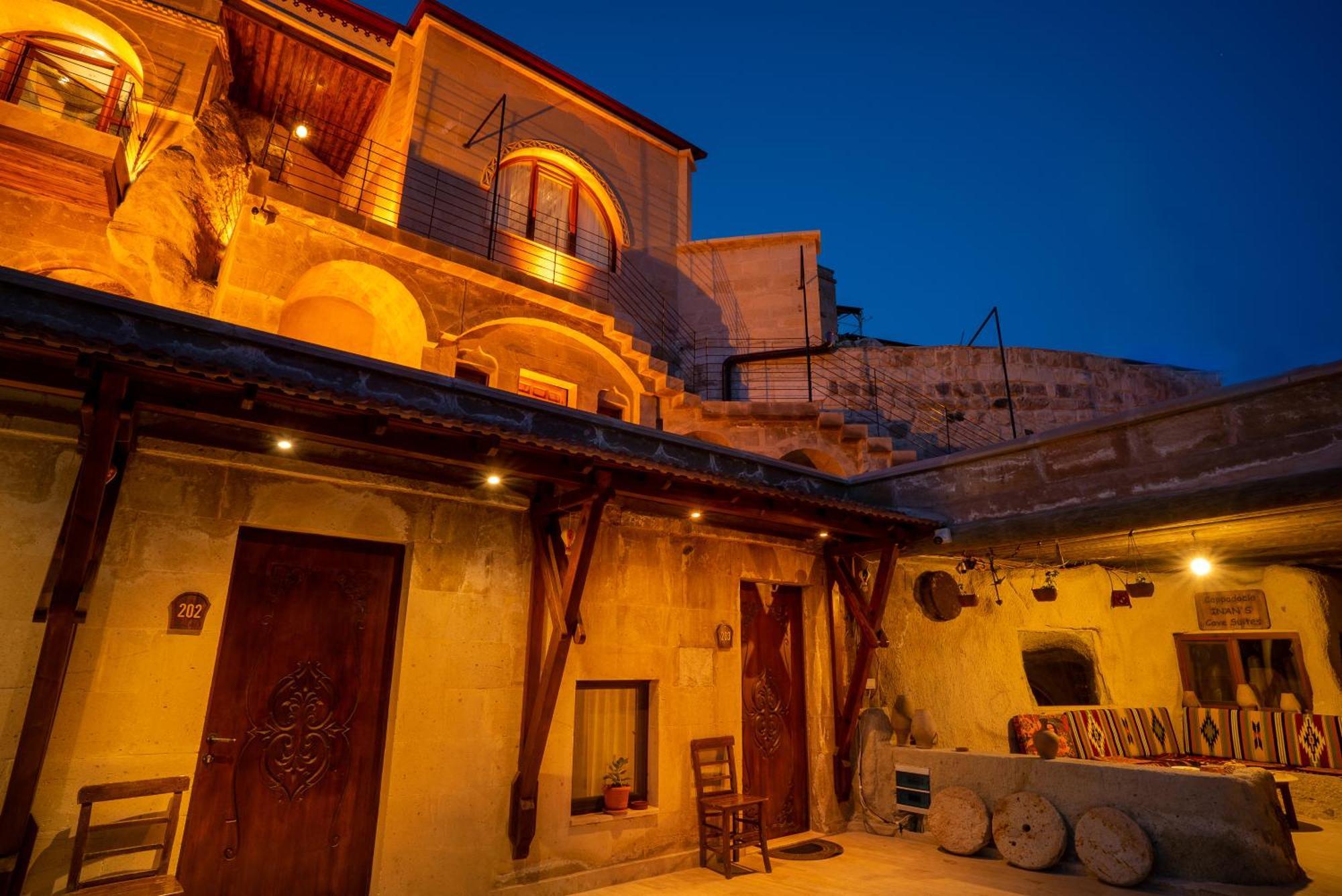 מלון נבשהיר Cappadocia Inans Cave & Swimming Pool Hot מראה חיצוני תמונה